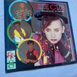 Culture Club Colour by Numbers Vinyl Record boy George dance music synth pop